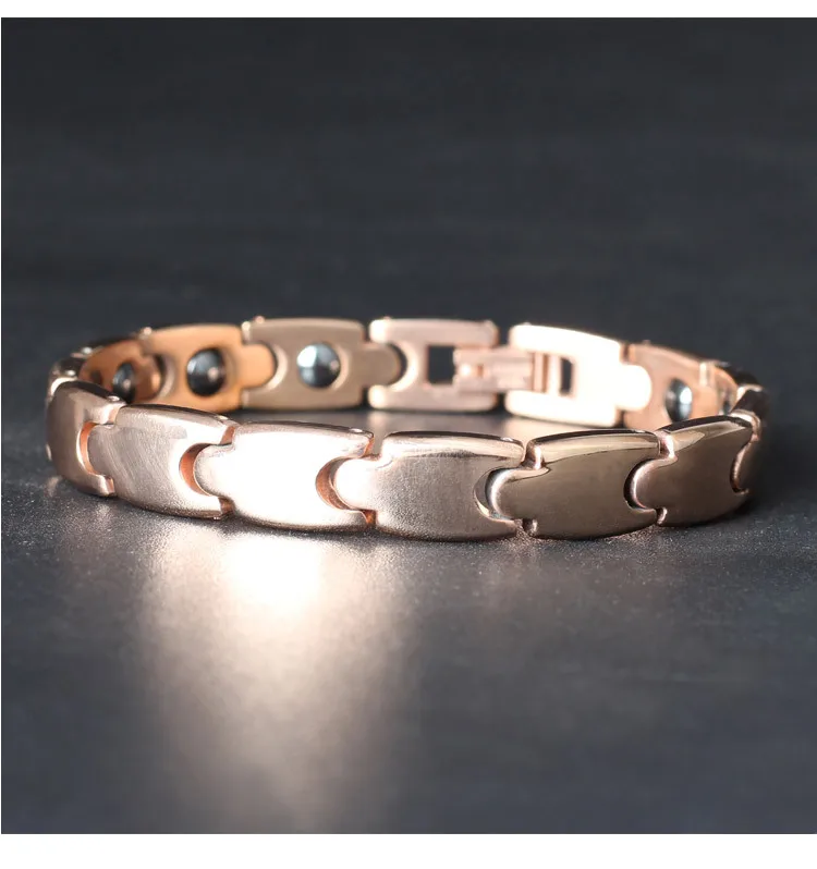 Jewelry Birthday Gift For Men Couple Gold Plating Health Germanium Steel Bio Magnetic Stainless Steel Bracelet
Jewelry Birthday Gift For Men Couple Gold Plating Health Germanium Steel Bio Magnetic Stainless Steel Bracelet