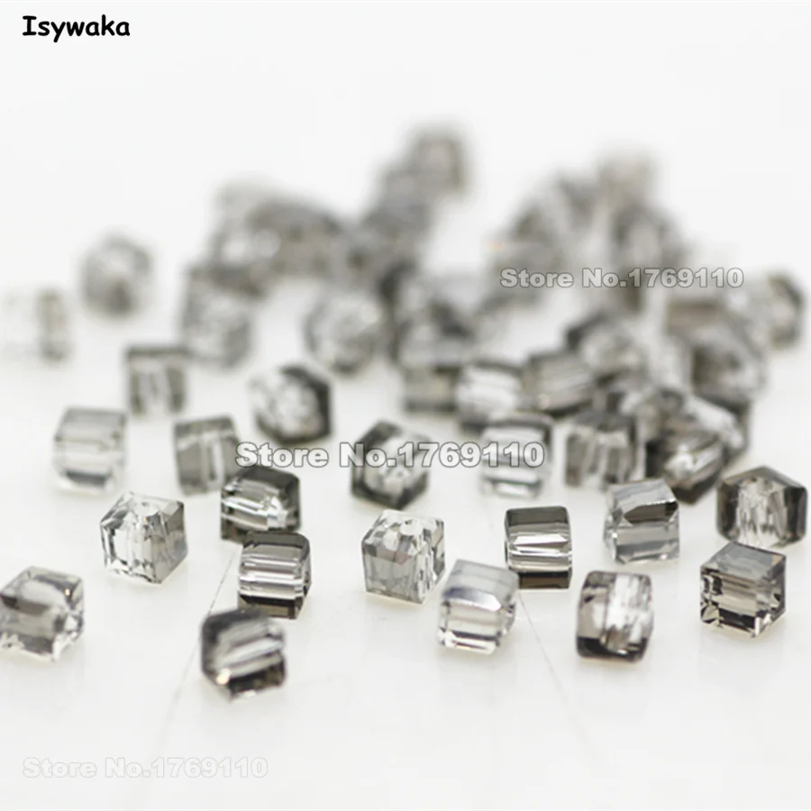 Isywaka 980pcs Cube 3mm Grey Color Square Austria Crystal Beads Charm Glass Beads Loose Spacer Bead DIY Jewelry Making
Isywaka 980pcs Cube 3mm Grey Color Square Austria Crystal Beads Charm Glass Beads Loose Spacer Bead DIY Jewelry Making