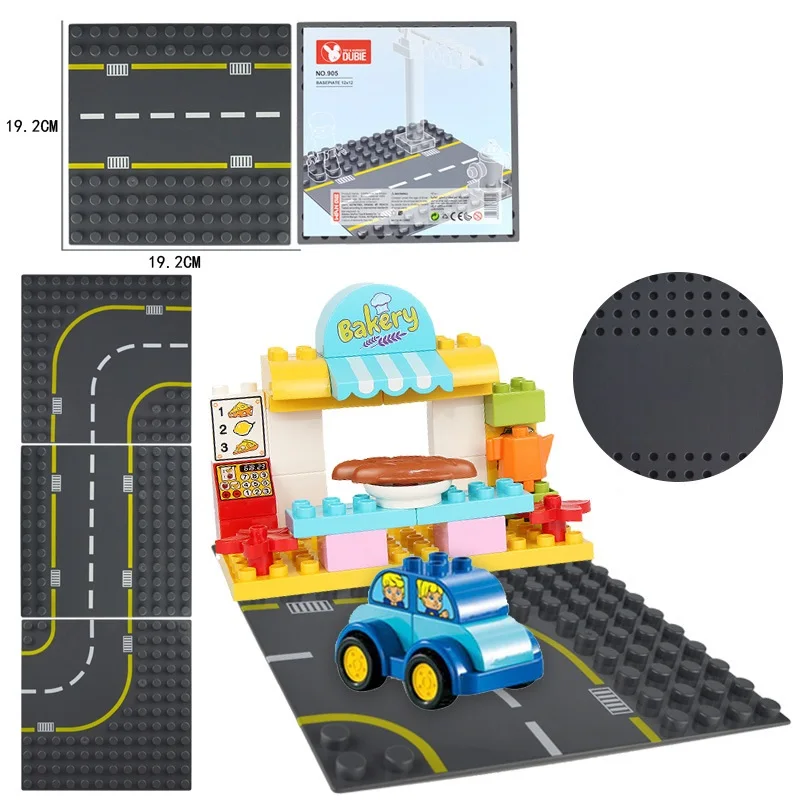 Base Plate Big Building Blocks Bricks Board Accessories Compatible Big Size Traffic Scene Assemble DIY Toy For Children Boy Gift
Base Plate Big Building Blocks Bricks Board Accessories Compatible Big Size Traffic Scene Assemble DIY Toy For Children Boy Gift
