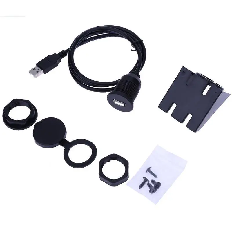 1m Waterproof USB 2.0 Male to Female Flush Mount Car Extension Cable Cord Wire Truck Boat Motorcycle Dashboard Dash Board Panel
1m Waterproof USB 2.0 Male to Female Flush Mount Car Extension Cable Cord Wire Truck Boat Motorcycle Dashboard Dash Board Panel