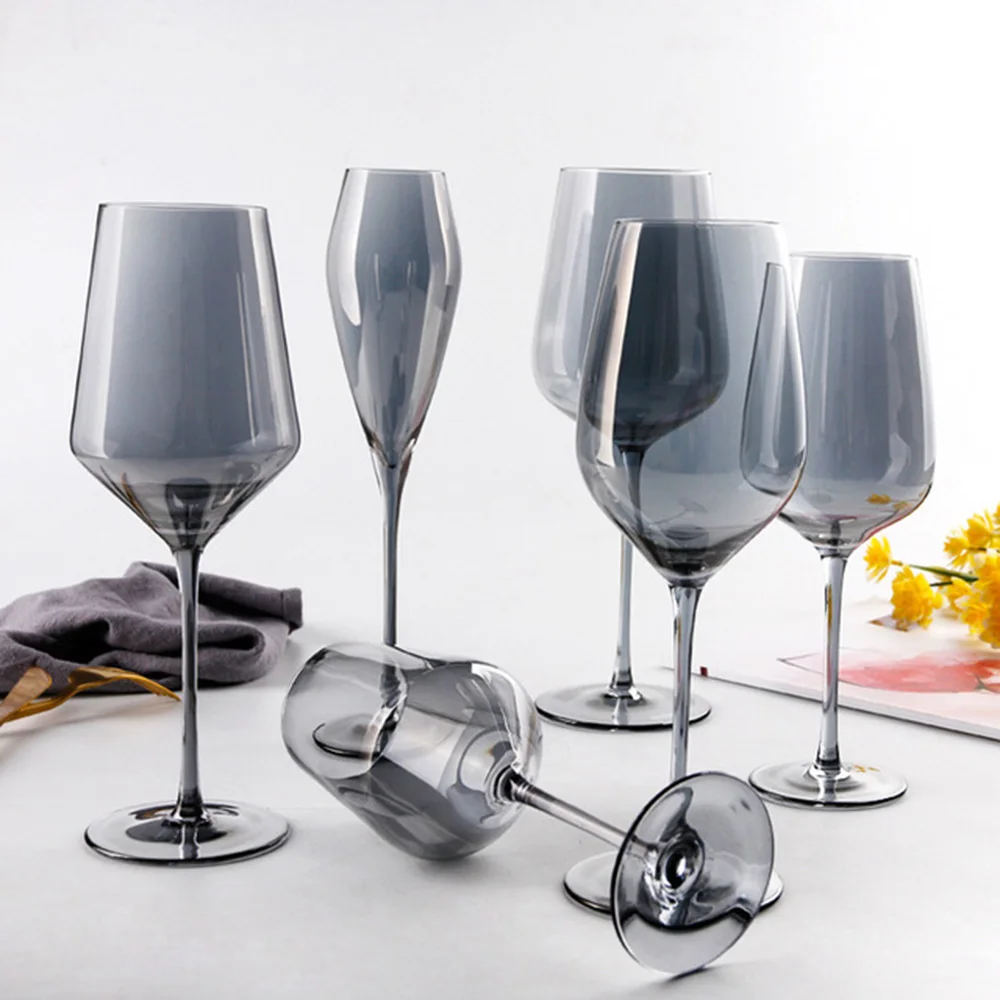 Стеклянный бокал для вина стеклянный сока шампанского роскошный праздника