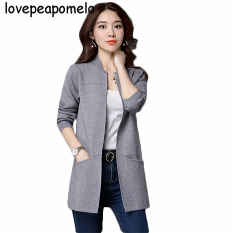 New Autumn Winter Sweater Big Size Women's Knitted Saweter Casual V-neck Splised Cardigan Loose Large Size Female Long Coat J499
New Autumn Winter Sweater Big Size Women's Knitted Saweter Casual V-neck Splised Cardigan Loose Large Size Female Long Coat J499