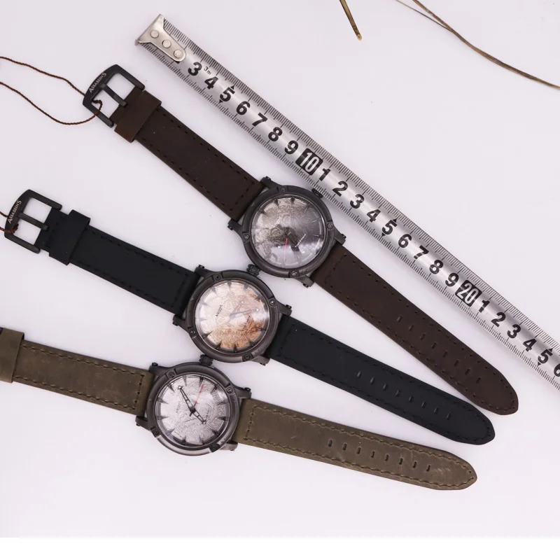 Assassin's Time Men's Watch Wolf Japan Quartz Fashion Homme Hours Retro Punk Genuine Leather Boy's Birthday Father's Gift No Box
Assassin's Time Men's Watch Wolf Japan Quartz Fashion Homme Hours Retro Punk Genuine Leather Boy's Birthday Father's Gift No Box
