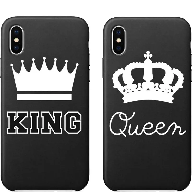 Чехол для телефона King Queen чехол iPhoneXS MAX XS 6 6S plu 7 7plus 8 Plus 5S дешевый MELANIN PIZ оптовая