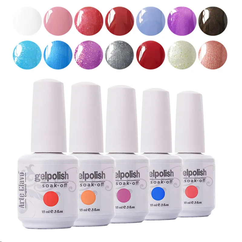 High Quality Cosmetic Arte Clavo Any 5 Colors Cosmetic Nail Polish Nail Gel UV Lamp Set Of Gel Polish
High Quality Cosmetic Arte Clavo Any 5 Colors Cosmetic Nail Polish Nail Gel UV Lamp Set Of Gel Polish