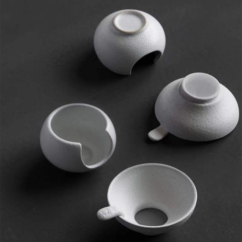 Retro Black Zen Tea Strainers Japanese Style Coarse Pottery Tea Filter Ceramic Kung Fu Tea Set Accessories Anti-scalding Teaware
Retro Black Zen Tea Strainers Japanese Style Coarse Pottery Tea Filter Ceramic Kung Fu Tea Set Accessories Anti-scalding Teaware