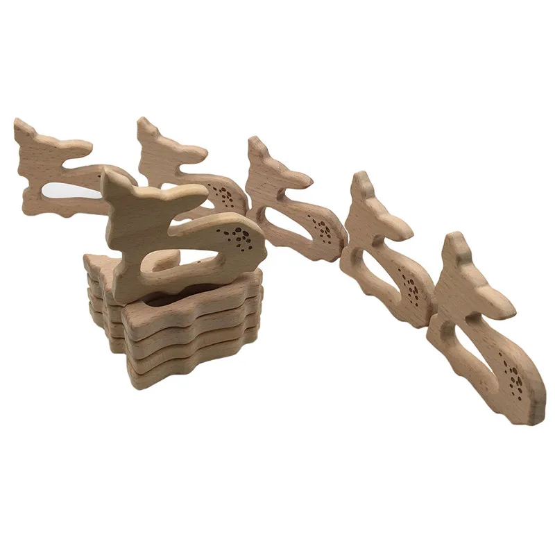 Baby Oral Care Baby Teether Animal Deer Shaped Teething Nursing Natural Wooden Toy Organic ChewBaby Teether Toys
Baby Oral Care Baby Teether Animal Deer Shaped Teething Nursing Natural Wooden Toy Organic ChewBaby Teether Toys
