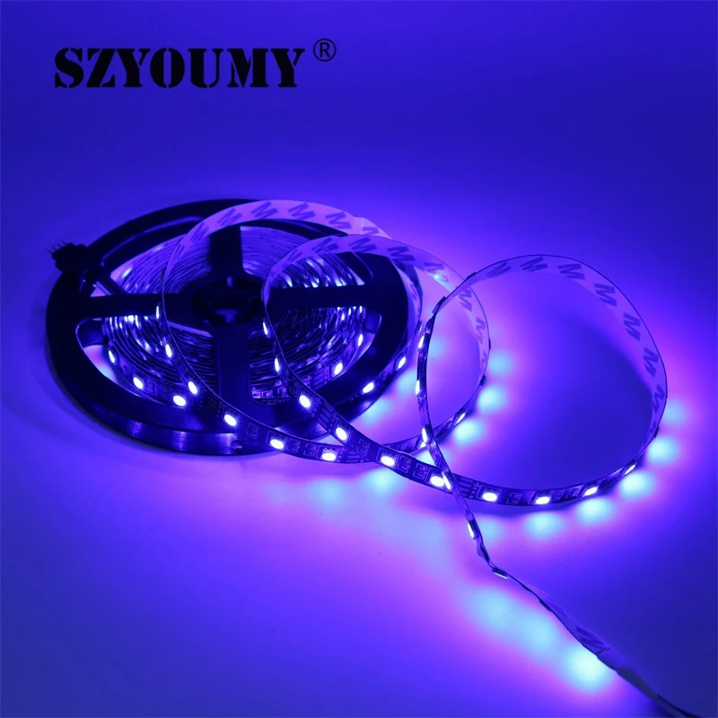 SZYOUMY 5M DC12V LED Strip 5050 Black PCB 60leds /m IP20 Non-waterproof 5050 LED Strip RGB / White / Warm White
SZYOUMY 5M DC12V LED Strip 5050 Black PCB 60leds /m IP20 Non-waterproof 5050 LED Strip RGB / White / Warm White