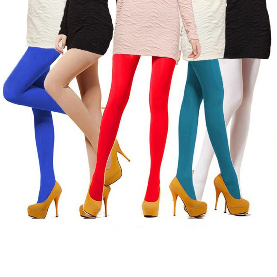 Women's 120D Tights Candy Color Casual Velvet Cotton Pantyhose Female Pantys Comfortable Flexible Tight 13 Colors
Women's 120D Tights Candy Color Casual Velvet Cotton Pantyhose Female Pantys Comfortable Flexible Tight 13 Colors