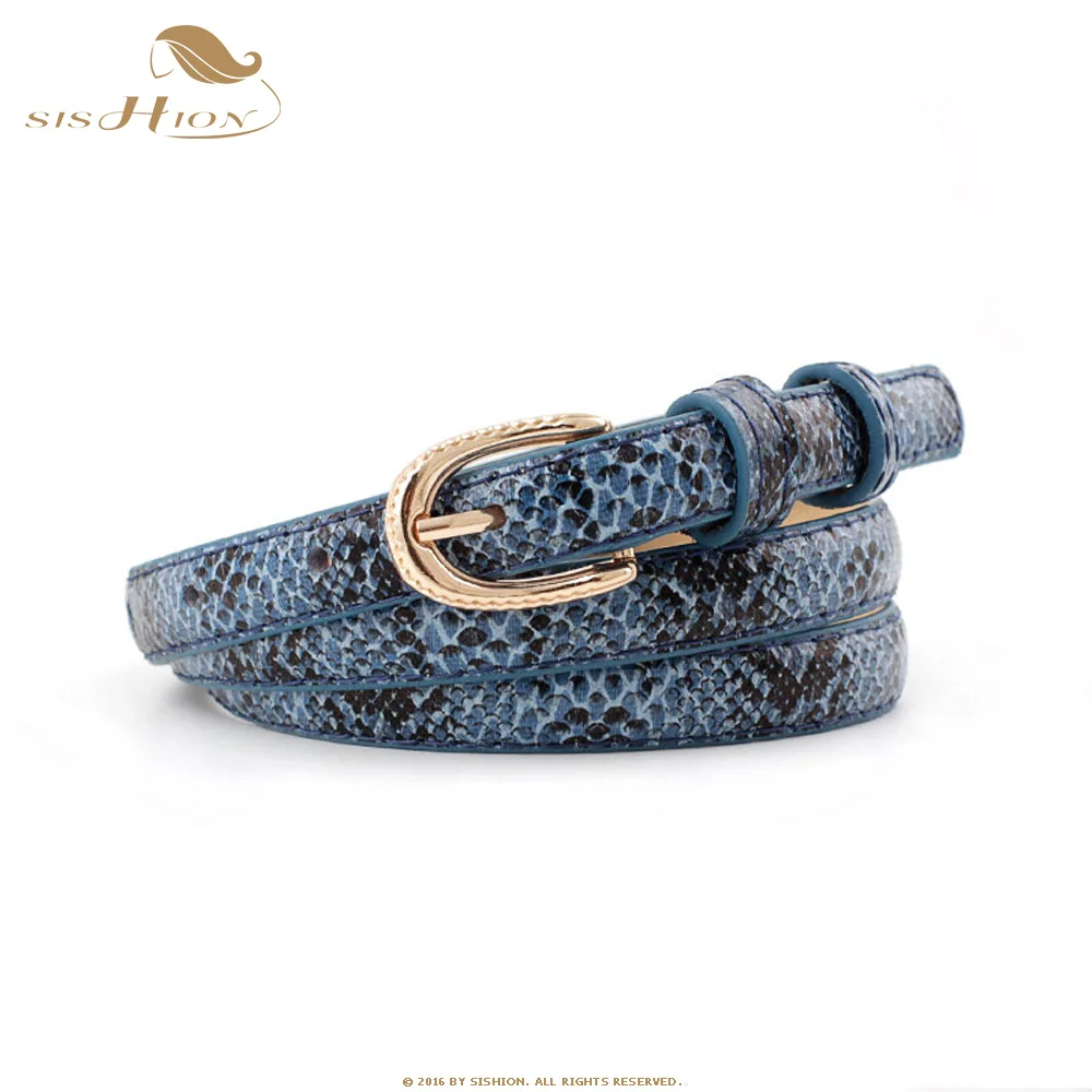 SISHION Vintage Woman Belts Pu leather Snake Women Belt QY0108 Waist Gold Square Alloy Pin Female Waistband Jeans Belt 
SISHION Vintage Woman Belts Pu leather Snake Women Belt QY0108 Waist Gold Square Alloy Pin Female Waistband Jeans Belt