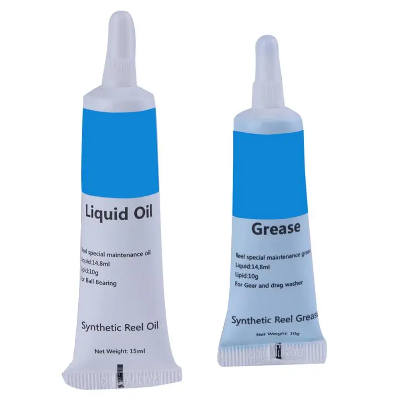 2pcs Fishing Reel Grease Metal Bearing Lubricating Oil Lubricating Grease Set Application Reel Fish Tool Fishing Accessories
2pcs Fishing Reel Grease Metal Bearing Lubricating Oil Lubricating Grease Set Application Reel Fish Tool Fishing Accessories