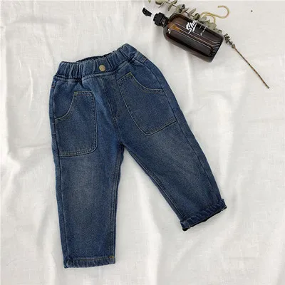 Jeans Pants for Boys Girls Winter Warm Pants with Fleece Children Loose Denim Trousers Fashion Kids Children Clothes 2-7 T Years
Jeans Pants for Boys Girls Winter Warm Pants with Fleece Children Loose Denim Trousers Fashion Kids Children Clothes 2-7 T Years