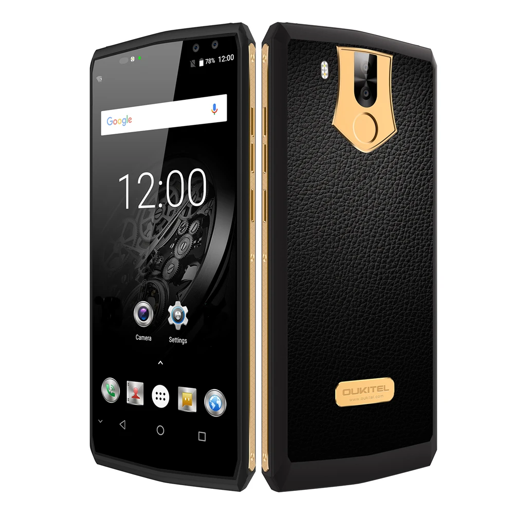OUKITEL K10 11000mAh 6.0'' 18:9 FHD+ Face ID Android 7.0 MTK6763 Octa Core 2.0GHz 6GB+64GB NFC 4 Cam Fingerprint 4G Mobile Phone |