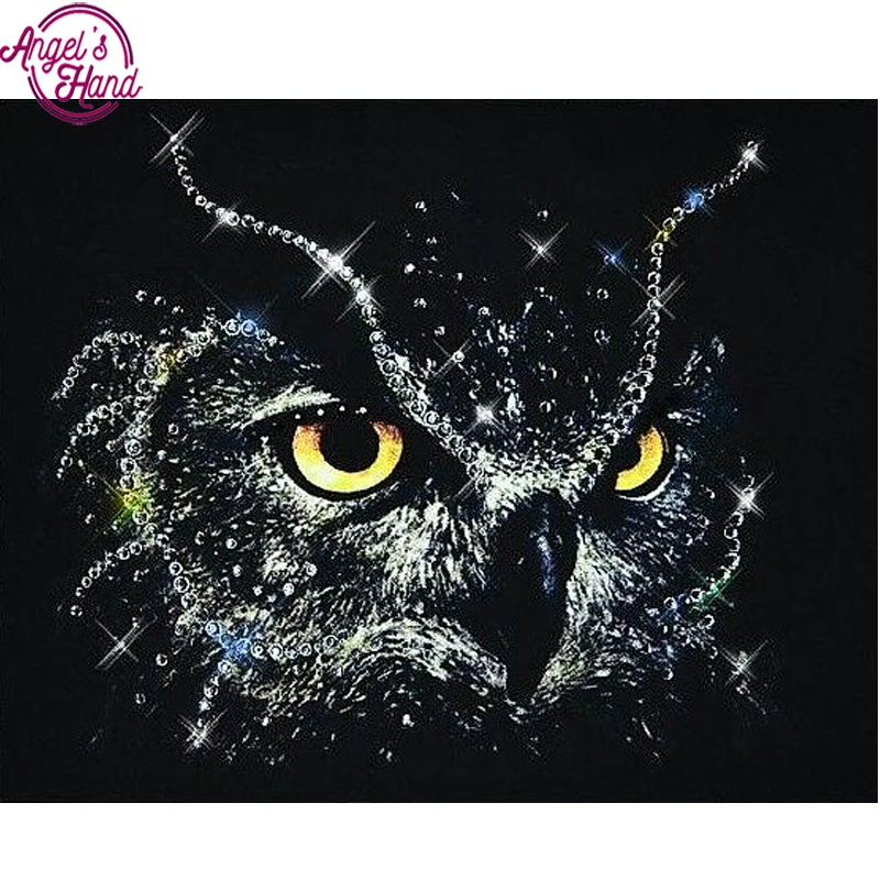 Full square drill Diamond embroidery animal black owl 5D DIY diamond painting cross stitch Rhinestone mosaic decoration ZX
Full square drill Diamond embroidery animal black owl 5D DIY diamond painting cross stitch Rhinestone mosaic decoration ZX