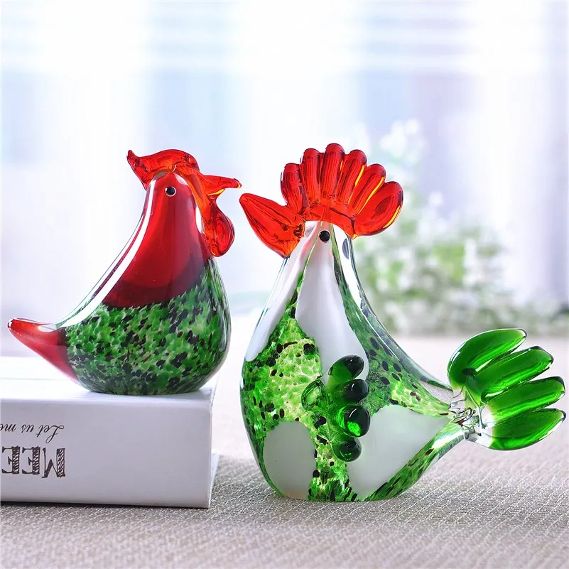 Handmade glass chicken ornaments lucky Feng Shui crafts cute home furnishings jewelry computer desk creative gifts
Handmade glass chicken ornaments lucky Feng Shui crafts cute home furnishings jewelry computer desk creative gifts