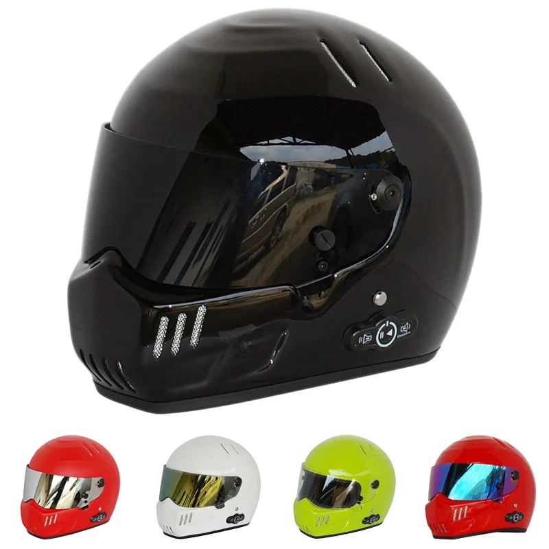 Motorcycle Star Wars Predator helmet Full Face ATV Motorcross Skull Bluetooth Headset Bubble Crash Casque Scooter Downhill Kask
Motorcycle Star Wars Predator helmet Full Face ATV Motorcross Skull Bluetooth Headset Bubble Crash Casque Scooter Downhill Kask
