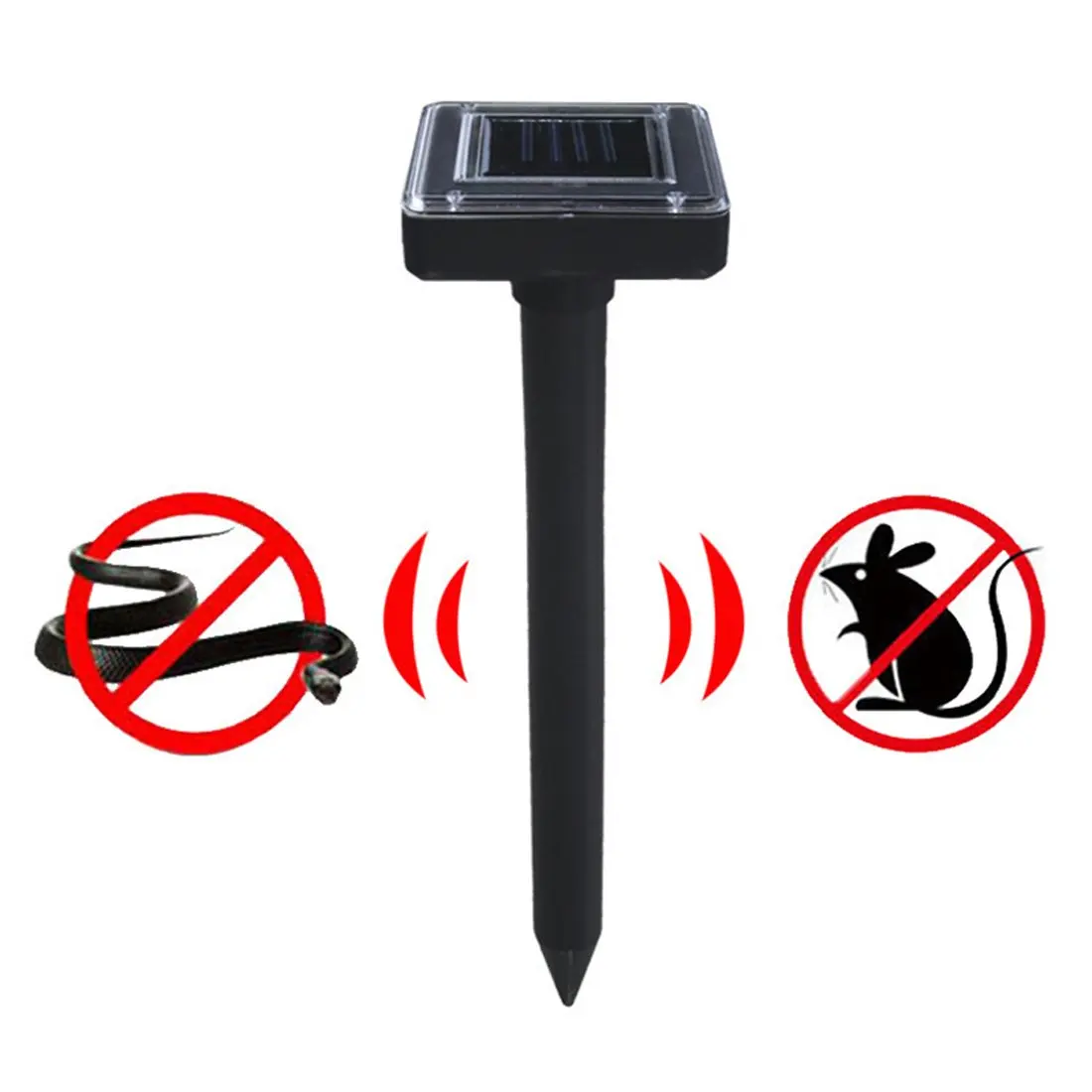 1PC Solar Power Ultrasonic Pest Repeller Waterproof Repellent Expelling Device for Hotel Garden Farm
1PC Solar Power Ultrasonic Pest Repeller Waterproof Repellent Expelling Device for Hotel Garden Farm