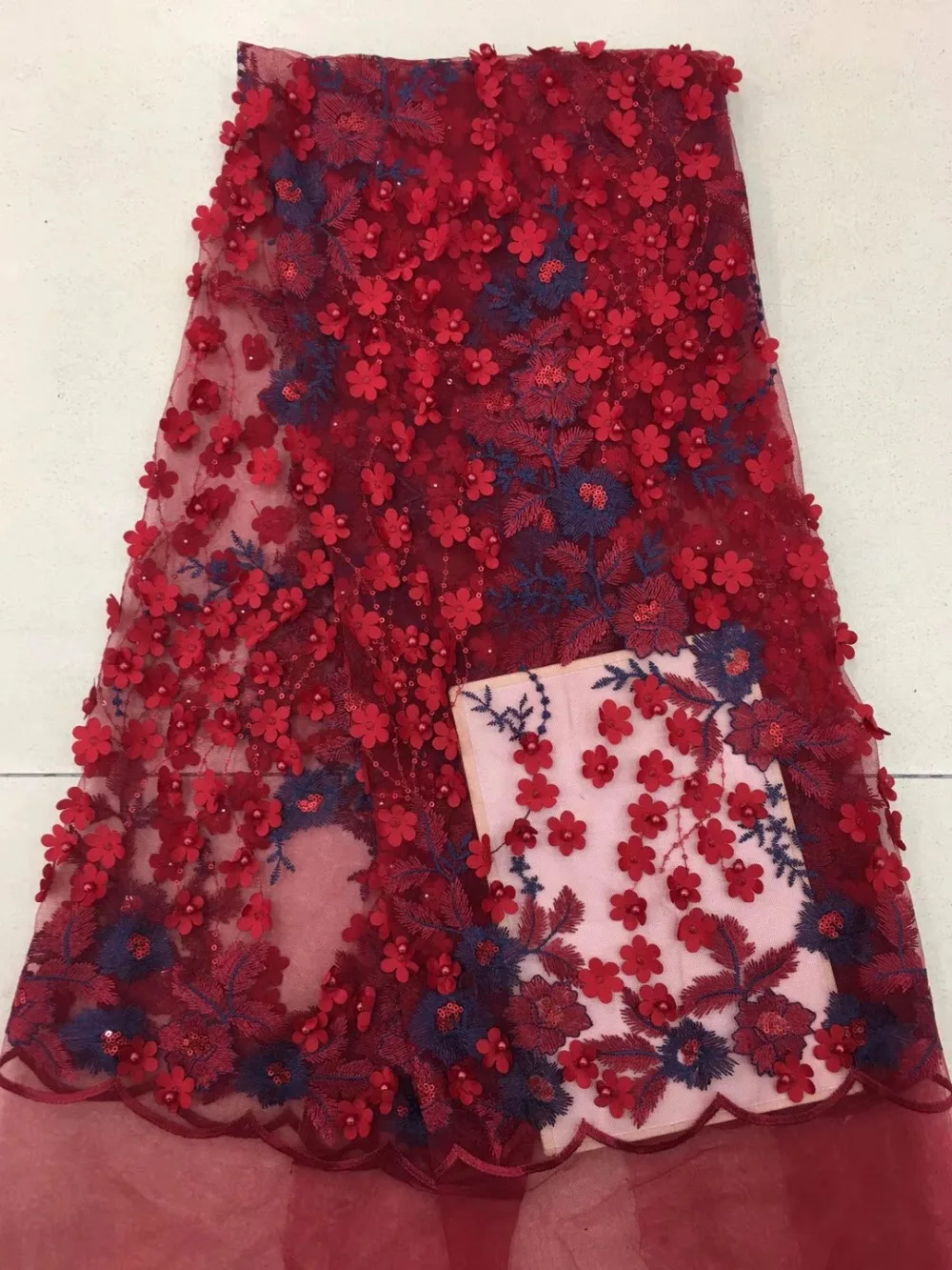 High Quality African Blue and Pink butterfly embroidered for wedding Tulle Lace Fabric African French net Lace Fabric CDZ724-8
High Quality African Blue and Pink butterfly embroidered for wedding Tulle Lace Fabric African French net Lace Fabric CDZ724-8