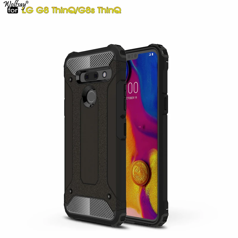 Wolfsay For Case LG G8 ThinQ Cover Durable Armor TPU & PC Case for LG G8 ThinQ Case for LG G8 ThinQ Business Phone Fundas
Wolfsay For Case LG G8 ThinQ Cover Durable Armor TPU & PC Case for LG G8 ThinQ Case for LG G8 ThinQ Business Phone Fundas