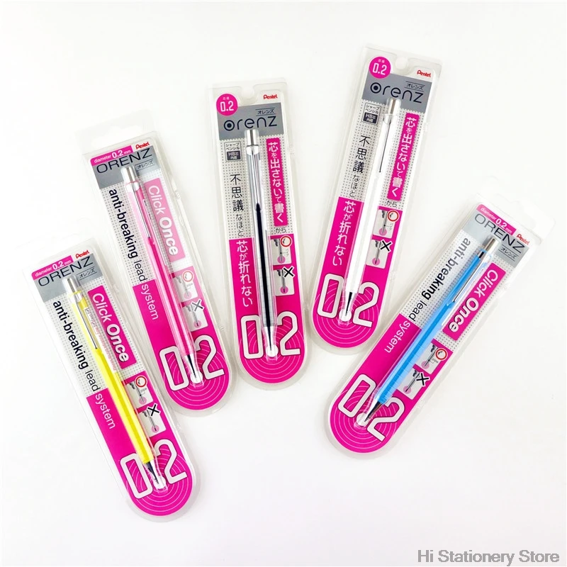 Pentel xpp502 Orenz Mechanical Pencil - 0.2 mm - For Professional Graphics Design
Pentel xpp502 Orenz Mechanical Pencil - 0.2 mm - For Professional Graphics Design