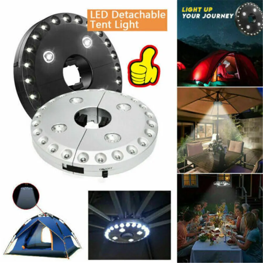 3 Light Modes Adjustable LED Detachable Tent Light Original Quality for camping/BBQ/evening gathering/dining and Umbrella Hot
3 Light Modes Adjustable LED Detachable Tent Light Original Quality for camping/BBQ/evening gathering/dining and Umbrella Hot