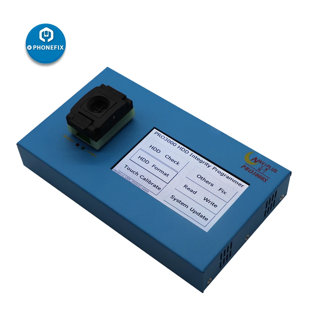 Naviplus Pro3000s NAND Programmer HDD SN Read Write Error Repair Tool for iPhone 7 7P 6 6S 6SP 6P 5G 5S iPad
Naviplus Pro3000s NAND Programmer HDD SN Read Write Error Repair Tool for iPhone 7 7P 6 6S 6SP 6P 5G 5S iPad