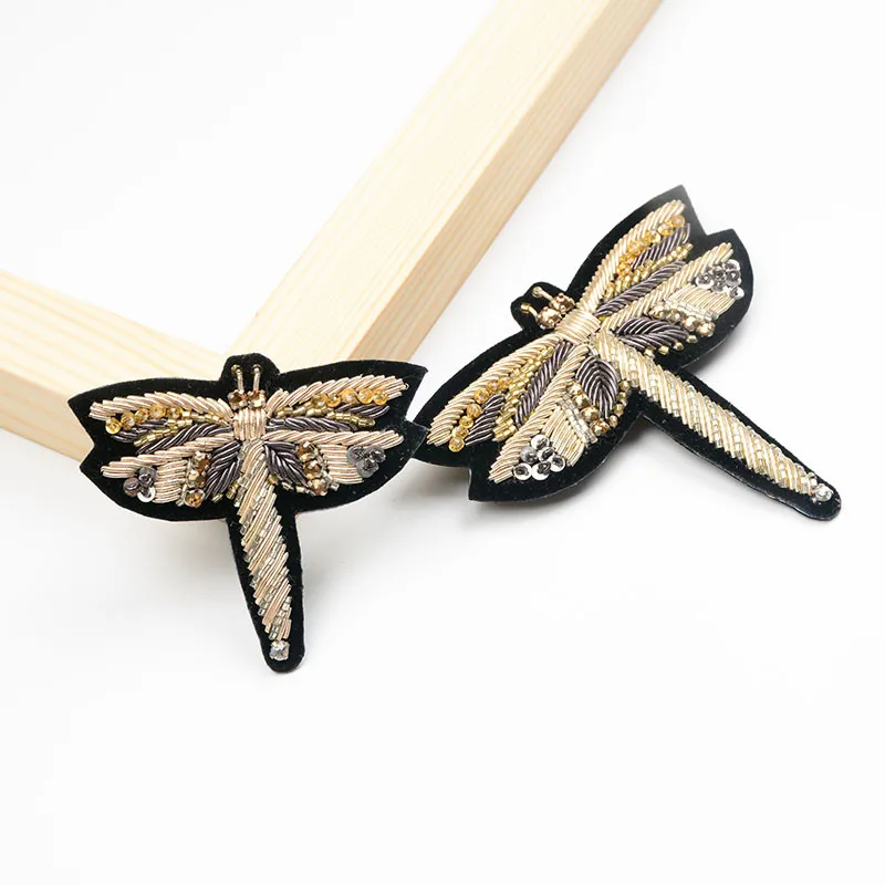 Europe Fashion India Silk Dragonfly Brooch Badge for Clothes Decoration DIY Applique Copper Wire Badge for Clothes Bags
Europe Fashion India Silk Dragonfly Brooch Badge for Clothes Decoration DIY Applique Copper Wire Badge for Clothes Bags
