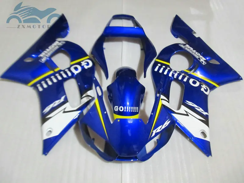 Custom your motorcycle fairing kits for YAMAHA R6 YZFR6 1998 1999 2002 YZF R6 98- 02 blue white fairings aftermarket kits EB28
Custom your motorcycle fairing kits for YAMAHA R6 YZFR6 1998 1999 2002 YZF R6 98- 02 blue white fairings aftermarket kits EB28
