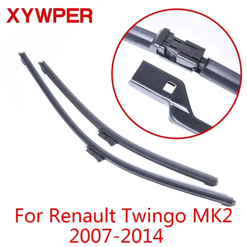 XYWPER Wiper Blades for Renault Twingo 2007 2008 2009 2010 2011 2012 2013-2017 Car Accessories Soft Rubber Windshield Wipers
XYWPER Wiper Blades for Renault Twingo 2007 2008 2009 2010 2011 2012 2013-2017 Car Accessories Soft Rubber Windshield Wipers