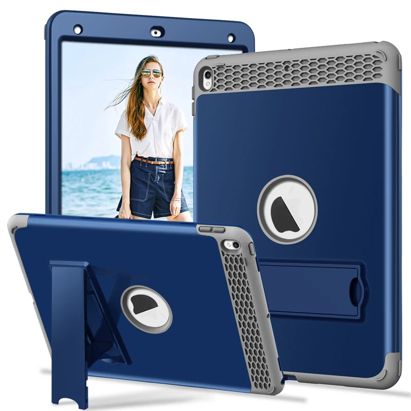 Новый детский безопасный силиконовый чехол для планшета с подставкой и iPad Pro 10 5