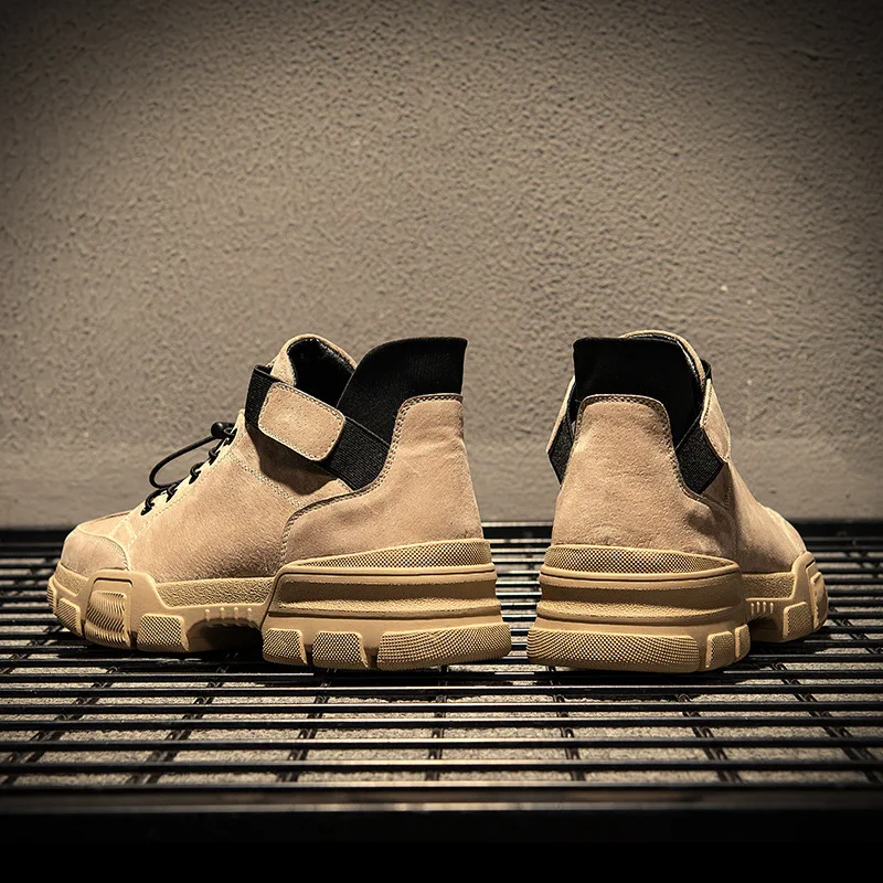 Shoes Korean Edition Fashion British overalls Martin boots, high-upper cotton shoes, men's casual shoes, men's fashion shoes
Shoes Korean Edition Fashion British overalls Martin boots, high-upper cotton shoes, men's casual shoes, men's fashion shoes