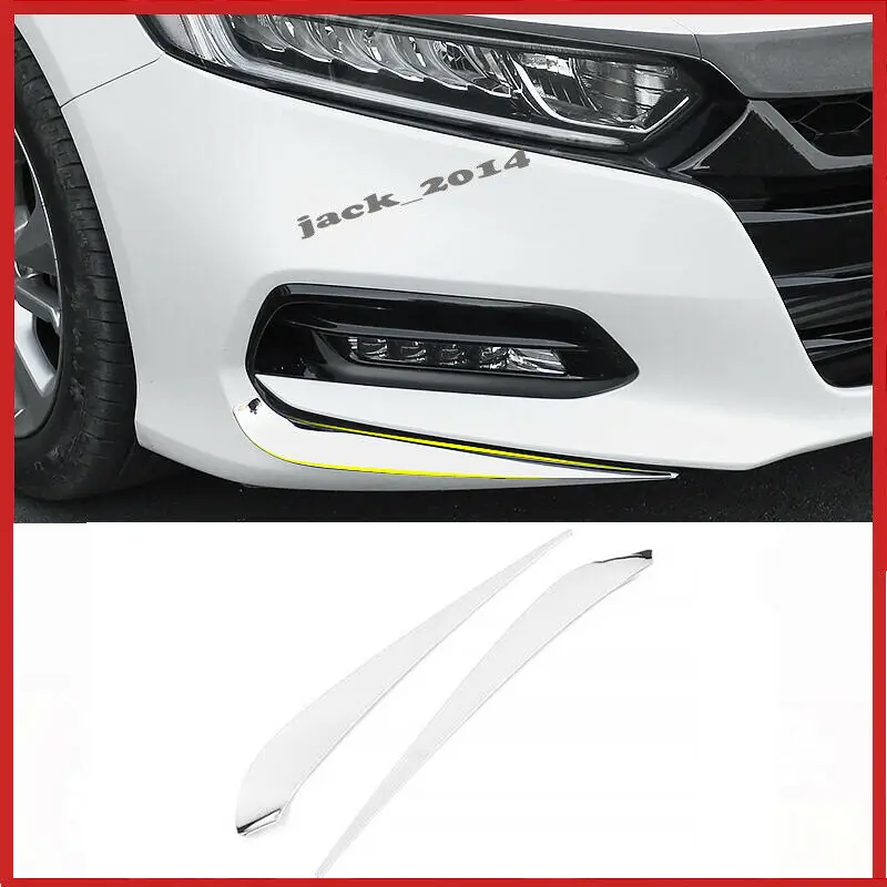 Exterior stainless steel Front shovel Wrap Angle For Honda Accord 10th 2018-2019
Exterior stainless steel Front shovel Wrap Angle For Honda Accord 10th 2018-2019