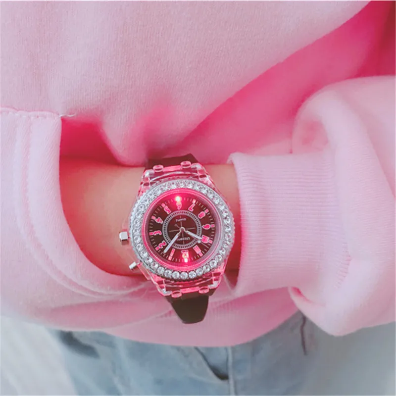 Digital Shinny Led Watch Women Casual Fashion Unisex Silicone Watchband White Wristwatch Female Clock Creative gift for Lady
Digital Shinny Led Watch Women Casual Fashion Unisex Silicone Watchband White Wristwatch Female Clock Creative gift for Lady