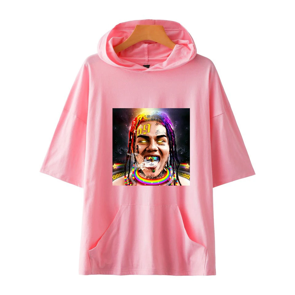 Pop Scunm Gang 6ix9ine Idol Fashion Short Sleeve Pop Hoodies Sweatshirts Soft Women/men Loose Hoodies Tee Shirt Homme
Pop Scunm Gang 6ix9ine Idol Fashion Short Sleeve Pop Hoodies Sweatshirts Soft Women/men Loose Hoodies Tee Shirt Homme