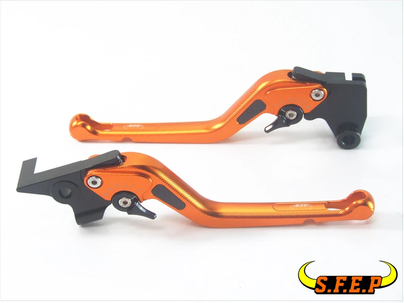 3D Long CNC Adjustable Motorcycle Brake and Clutch Levers with Carbon Fiber Inlay For Triumph DAYTONA 600/650 2004-2005
3D Long CNC Adjustable Motorcycle Brake and Clutch Levers with Carbon Fiber Inlay For Triumph DAYTONA 600/650 2004-2005