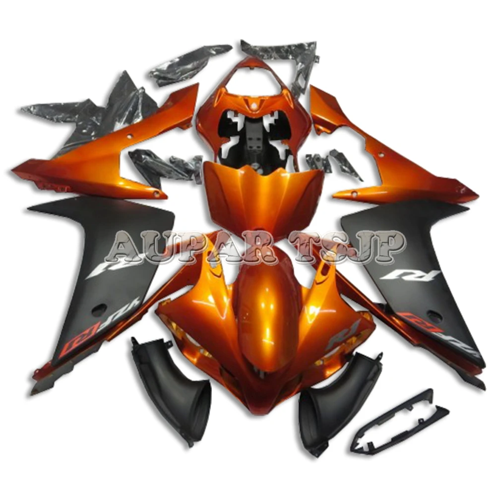 Dark Orange and Black Sportbike Fairings For Yamaha 07 08 YZF1000 R1 2007 2008 Injection Cowlings ABS Plastic Body Frames New
Dark Orange and Black Sportbike Fairings For Yamaha 07 08 YZF1000 R1 2007 2008 Injection Cowlings ABS Plastic Body Frames New