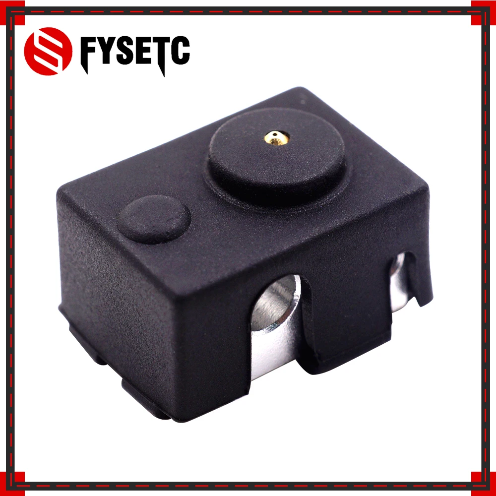 2pcs Updating PT100 Block Silicone Black Sock Kit For E3D DIY V6 Hotend Prusa i3 MK3 Ultimaker 3D Printer Heated Block
2pcs Updating PT100 Block Silicone Black Sock Kit For E3D DIY V6 Hotend Prusa i3 MK3 Ultimaker 3D Printer Heated Block