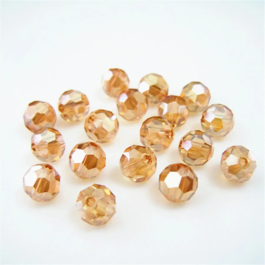 Popular Sale 100pcs Champagne AB Color Round 6mm Austria Crystal Bead Glass Beads Loose Spacer Bead for DIY Jewelry Making
Popular Sale 100pcs Champagne AB Color Round 6mm Austria Crystal Bead Glass Beads Loose Spacer Bead for DIY Jewelry Making
