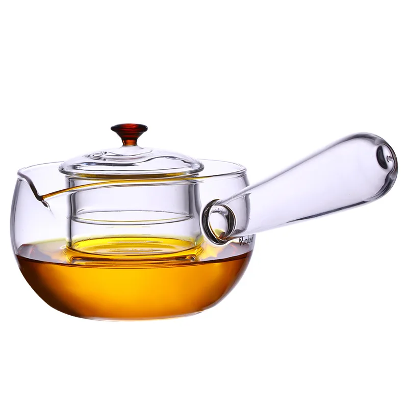 PINNY Heat Resistant Glass Tea Pot Can be Heated Transparent Glass Teapots Kung Fu Tea Set Wooden Handle Teapot Kettle
PINNY Heat Resistant Glass Tea Pot Can be Heated Transparent Glass Teapots Kung Fu Tea Set Wooden Handle Teapot Kettle