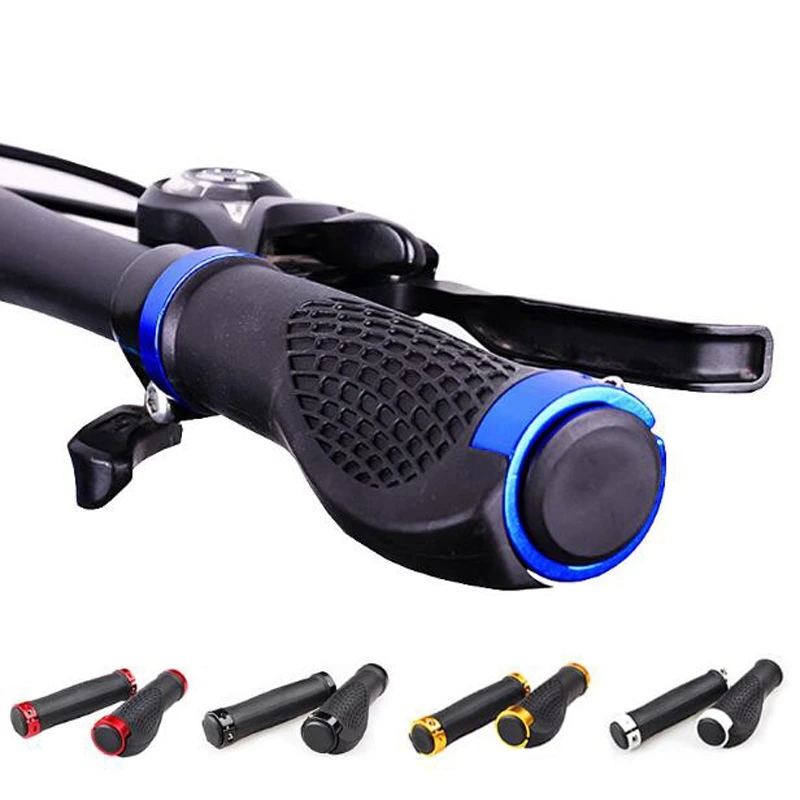 MTB Bike Handlebar Grip Rubber Anti-Skid Ergonomic Mountain MTB Cycling Parts Bicycle Grips Black Gold Red Blue
MTB Bike Handlebar Grip Rubber Anti-Skid Ergonomic Mountain MTB Cycling Parts Bicycle Grips Black Gold Red Blue