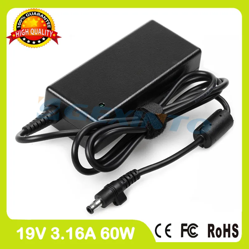 19V 3.16A 60W laptop ac power adapter for Samsung charger P210 P230 P230E P320 P330 P400 P400 Pro P400Y P408 P410 P428 P430
19V 3.16A 60W laptop ac power adapter for Samsung charger P210 P230 P230E P320 P330 P400 P400 Pro P400Y P408 P410 P428 P430