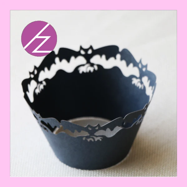 100Pcs/Lot Laser Cut Carved Bat Pattern Cupcake Wrapper Carnival Party Decorations Happy Halloween Celebration Free Shipping
100Pcs/Lot Laser Cut Carved Bat Pattern Cupcake Wrapper Carnival Party Decorations Happy Halloween Celebration Free Shipping