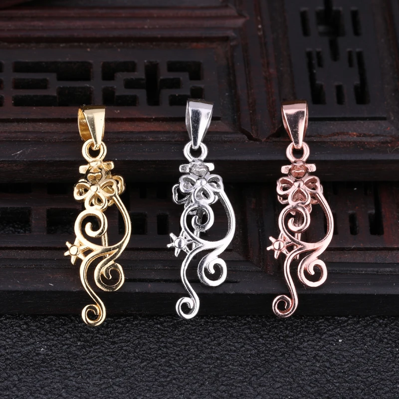 925 Sterling Silver Pendant Clasp Semi Mount Pendant Rose Gold Color Yellow Gold Color White Gold Color Fine Jewelry Setting
925 Sterling Silver Pendant Clasp Semi Mount Pendant Rose Gold Color Yellow Gold Color White Gold Color Fine Jewelry Setting