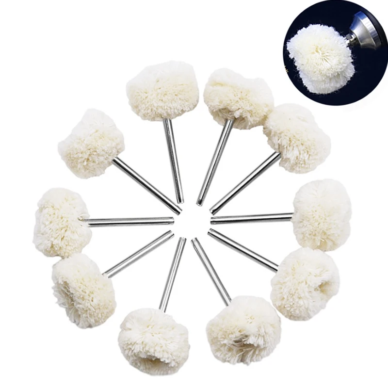 YEODA 10PCS Mini Wool Brush Buffing Wheel Polishing Head Jadeite Jade Carving Grinding Cleaning Brush with Handle for Electric M
YEODA 10PCS Mini Wool Brush Buffing Wheel Polishing Head Jadeite Jade Carving Grinding Cleaning Brush with Handle for Electric M