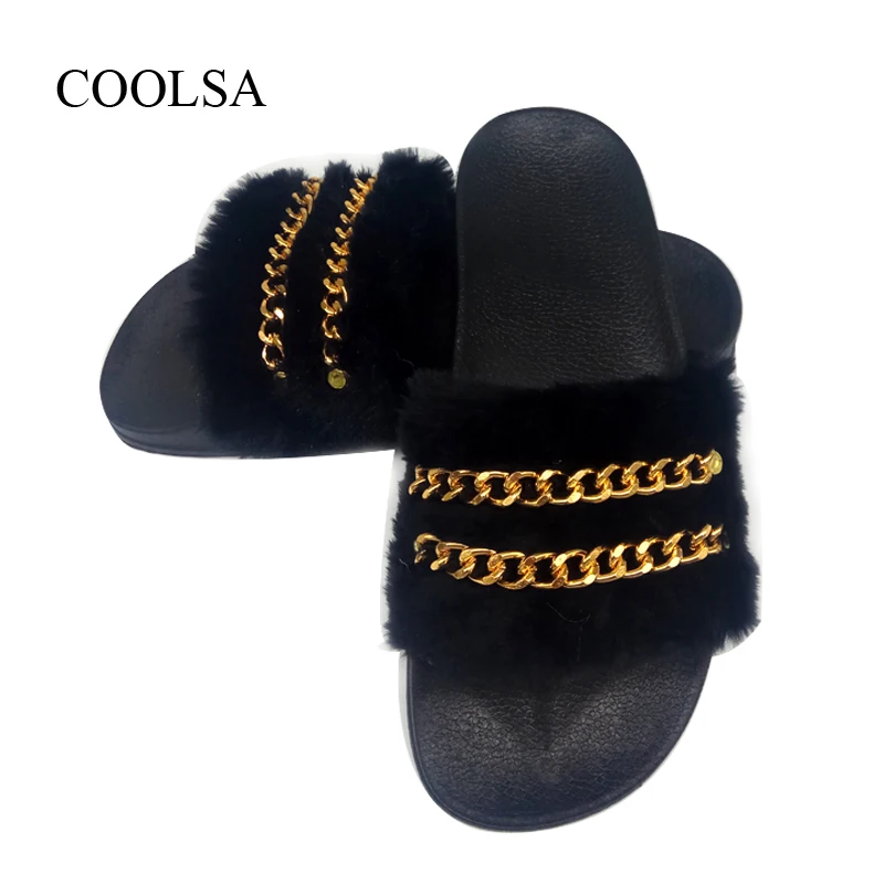COOLSA/Новое поступление; Женские пушистые тапочки из флока с цепочкой; Модные домашние плюшевые тапочки на плоской подошве; Однотонные тапочк...
COOLSA/Новое поступление; Женские пушистые тапочки из флока с цепочкой; Модные домашние плюшевые тапочки на плоской подошве; Однотонные тапочк...
