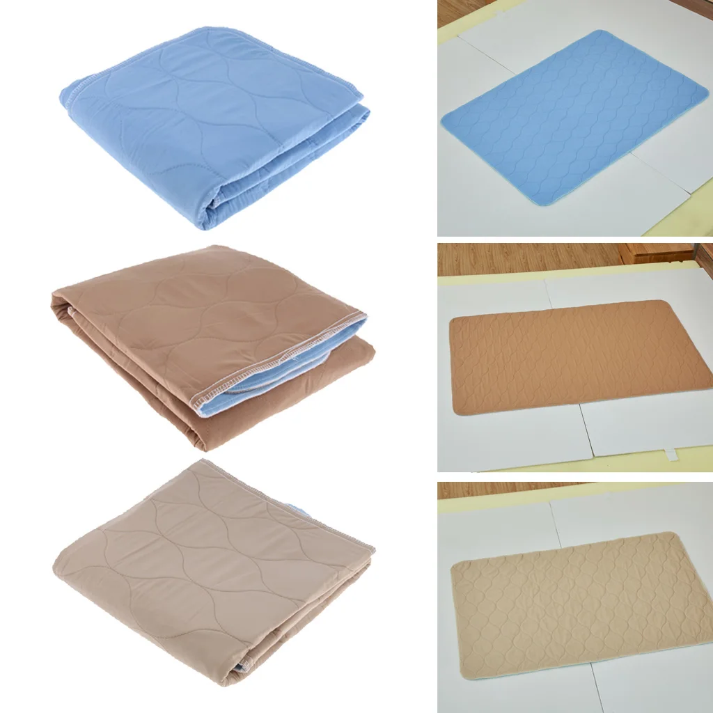 4-Layer Soft Washable Incontinence Bed Underpads, Heavy Duty Mattress Protector Sheet 70 x 80 cm for Elderly Adult Patient Pet
4-Layer Soft Washable Incontinence Bed Underpads, Heavy Duty Mattress Protector Sheet 70 x 80 cm for Elderly Adult Patient Pet