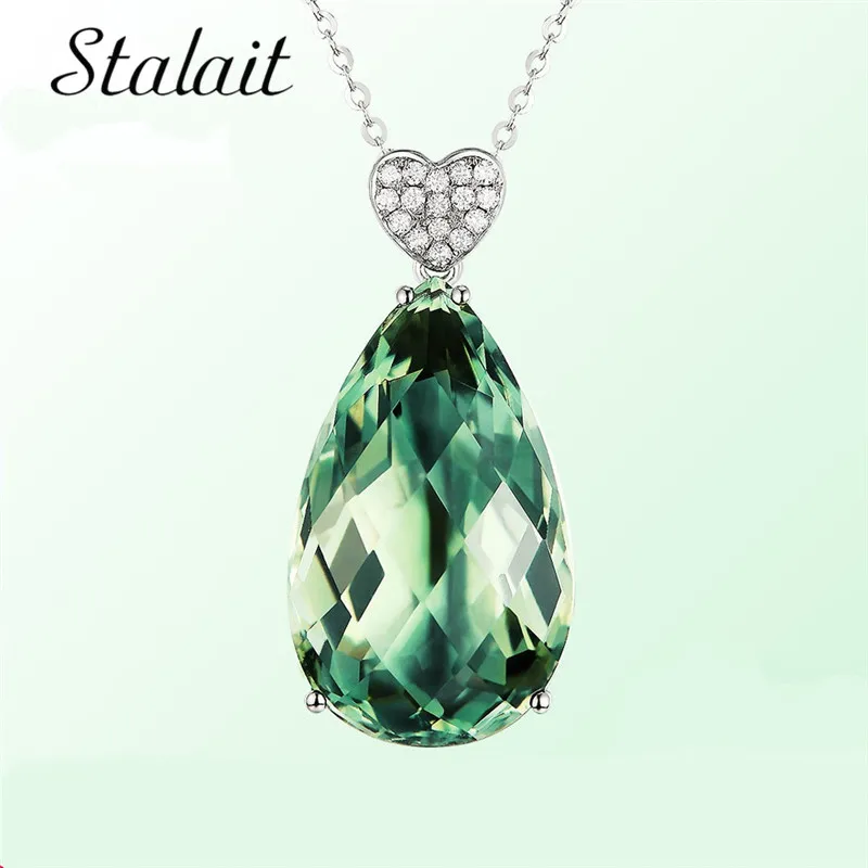 Brand Green Color CZ Water Drop Zircon Crystal Pendant Necklace New High Quality Women Jewelry Gift For Wholesale
Brand Green Color CZ Water Drop Zircon Crystal Pendant Necklace New High Quality Women Jewelry Gift For Wholesale