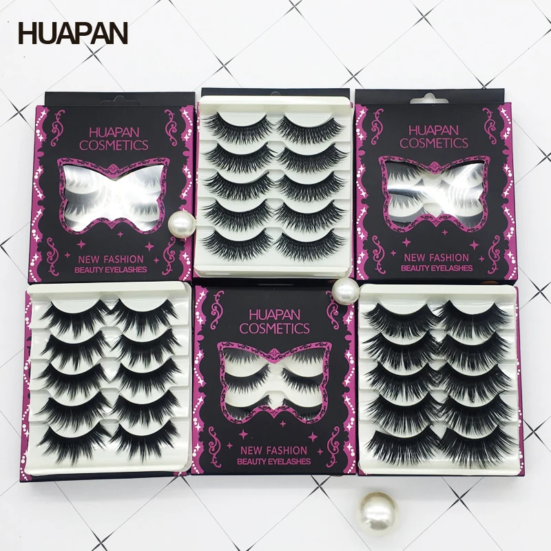 10PCS=5Pairs In One Box New 3D Fashion Beauty Eyelashes Hand Made Natural Long Thick False Eyelash Makeup Extension Tool Beauty
10PCS=5Pairs In One Box New 3D Fashion Beauty Eyelashes Hand Made Natural Long Thick False Eyelash Makeup Extension Tool Beauty