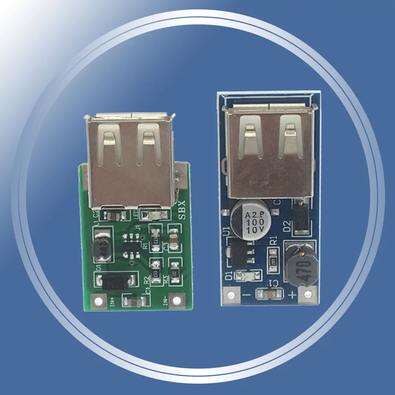 10 шт. DC модуль питания 0 9 в ~ 5 В до 600мА USB Мобильный блок питания|step up module|boost upstep |