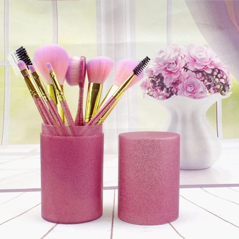 New Women's Fashion 9pcs Glitter Makeup Brushes Foundation Powder Brush Brochas Pincel Maquiagem Unicornio Cosmetics Brush Tool
New Women's Fashion 9pcs Glitter Makeup Brushes Foundation Powder Brush Brochas Pincel Maquiagem Unicornio Cosmetics Brush Tool